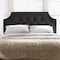 Baxton Studio Mars Modern Dark Grey King Size Headboard 134-7263 - alternate 3